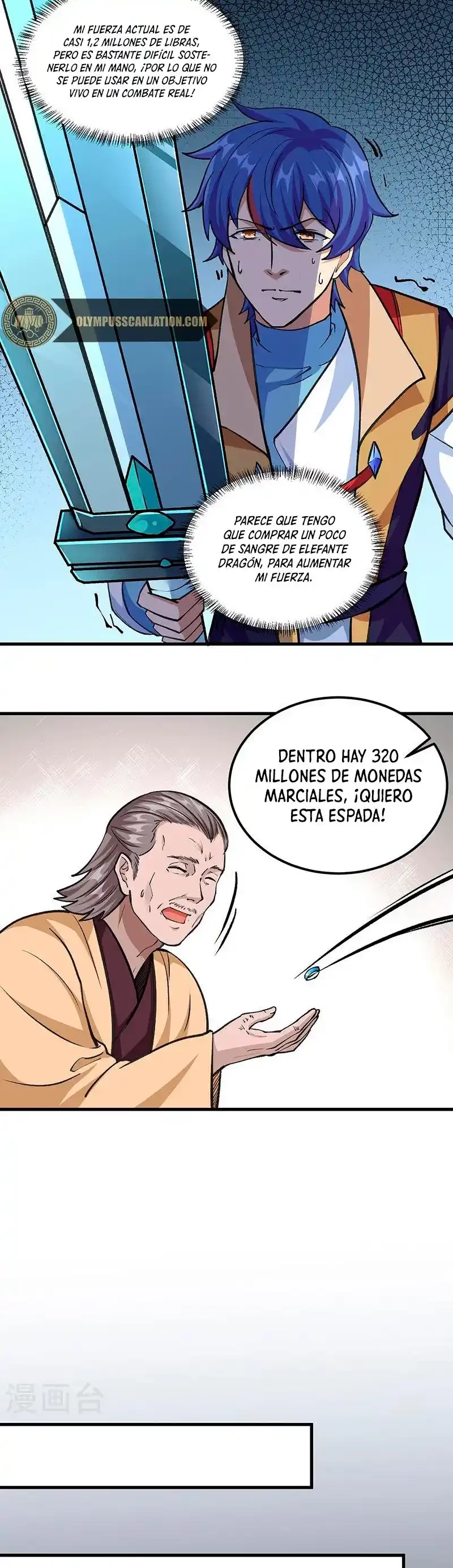 Reinado de las artes marciales capítulo 381, página 6