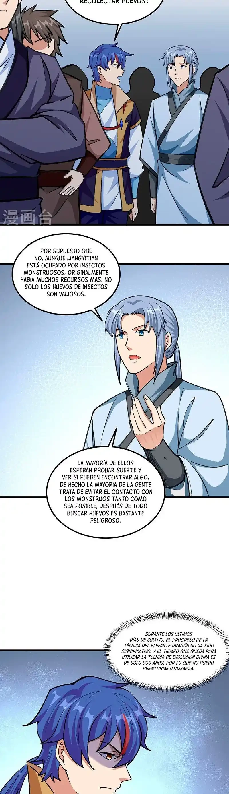 Reinado de las artes marciales capítulo 381, página 8