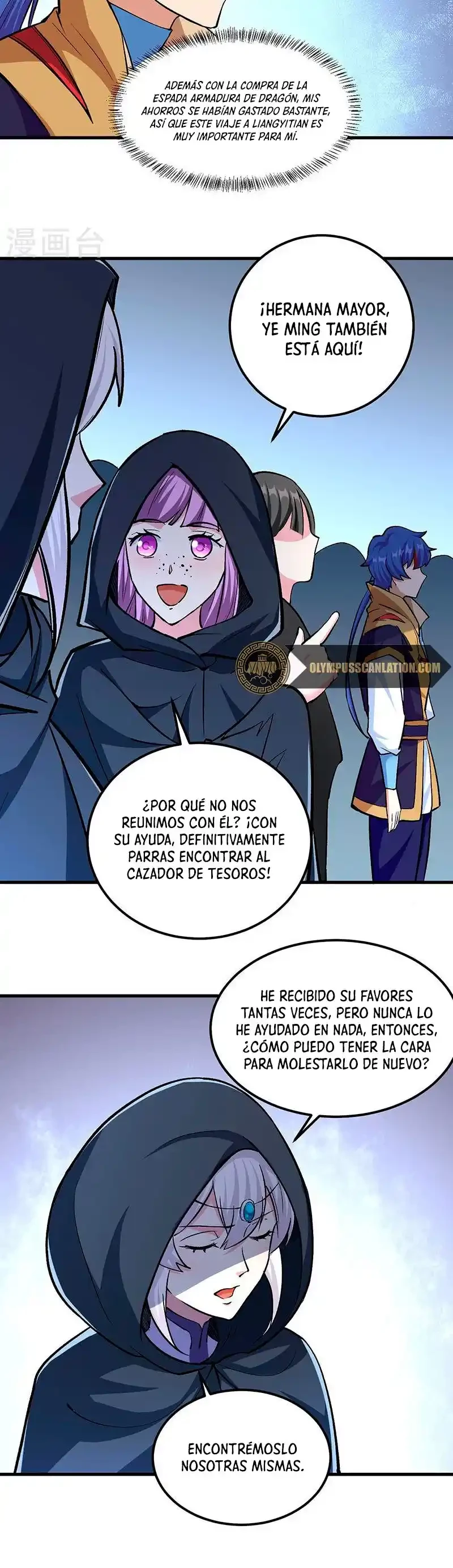 Reinado de las artes marciales capítulo 381, página 9