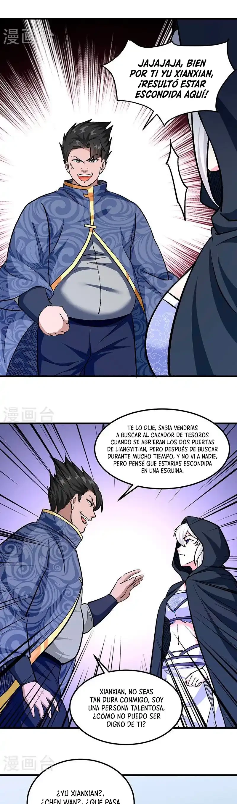 Reinado de las artes marciales capítulo 381, página 10