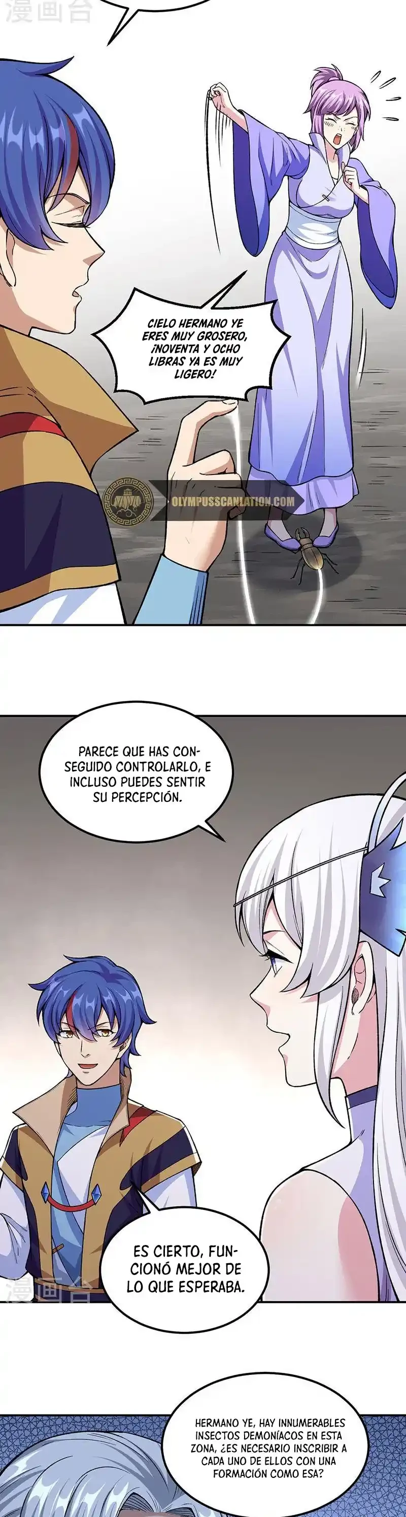 Reinado de las artes marciales capítulo 383, página 10
