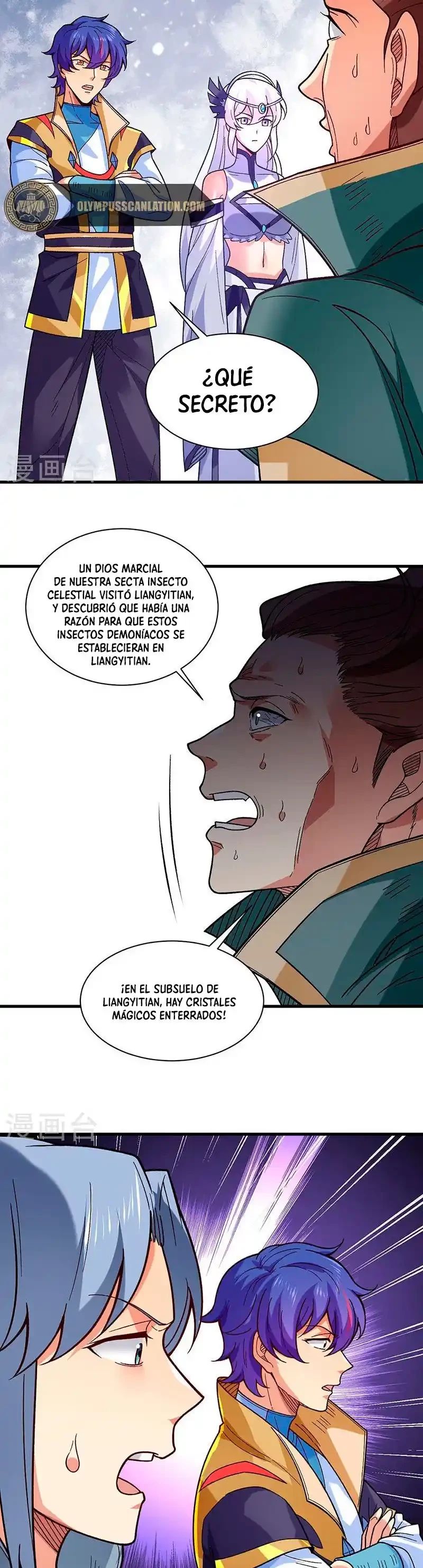 Reinado de las artes marciales capítulo 386, página 9