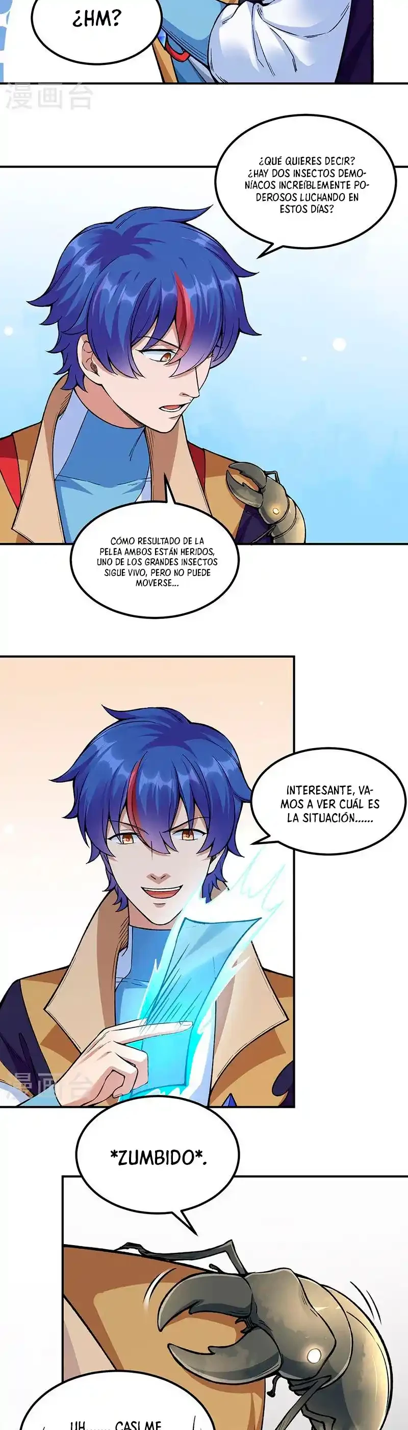 Reinado de las artes marciales capítulo 389, página 10