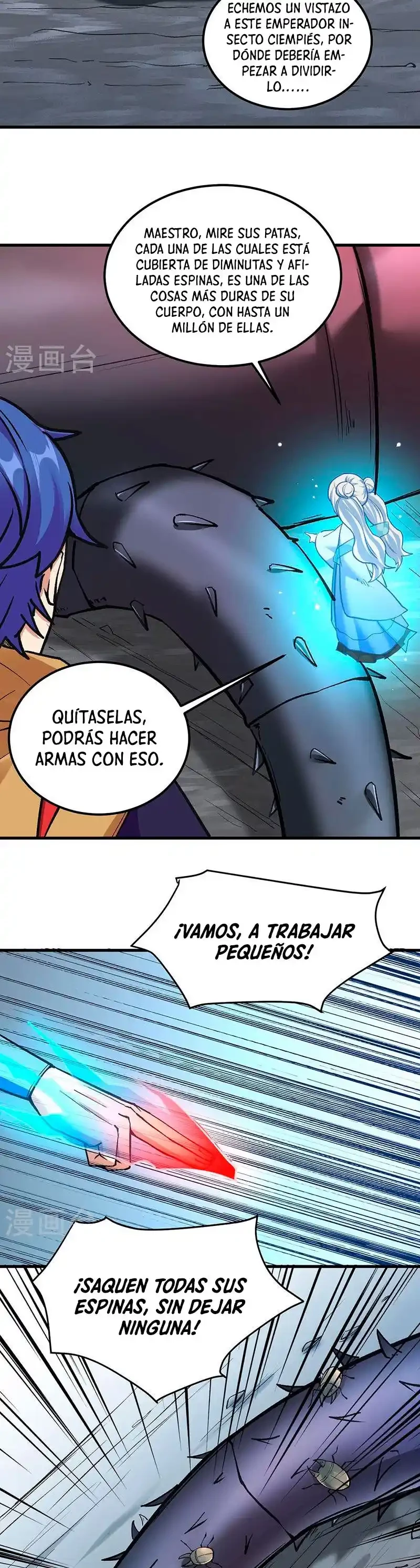 Reinado de las artes marciales capítulo 390, página 9