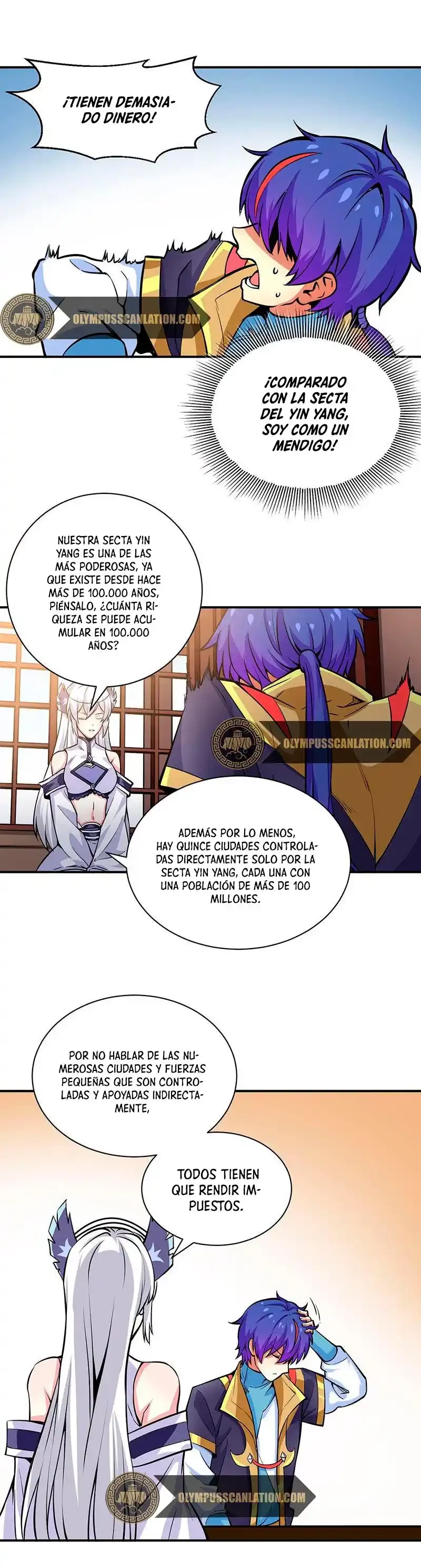 Reinado de las artes marciales capítulo 393, página 22