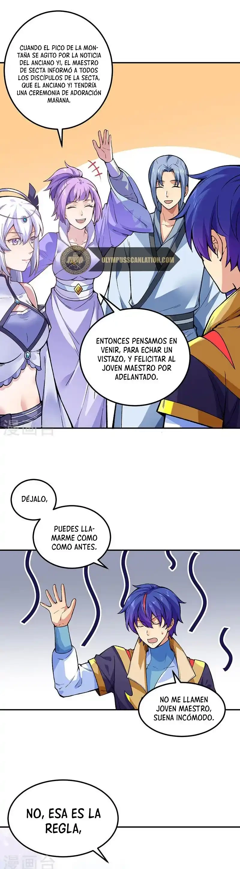 Reinado de las artes marciales capítulo 395, página 3