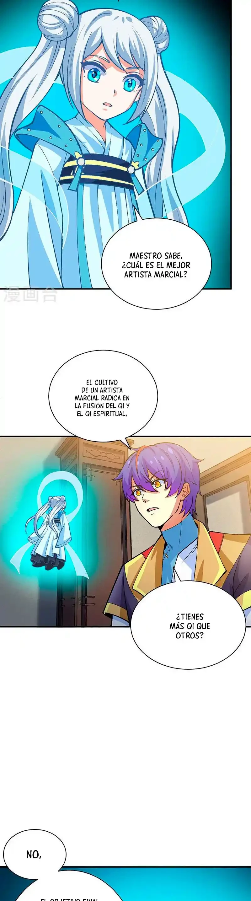 Reinado de las artes marciales capítulo 396, página 8