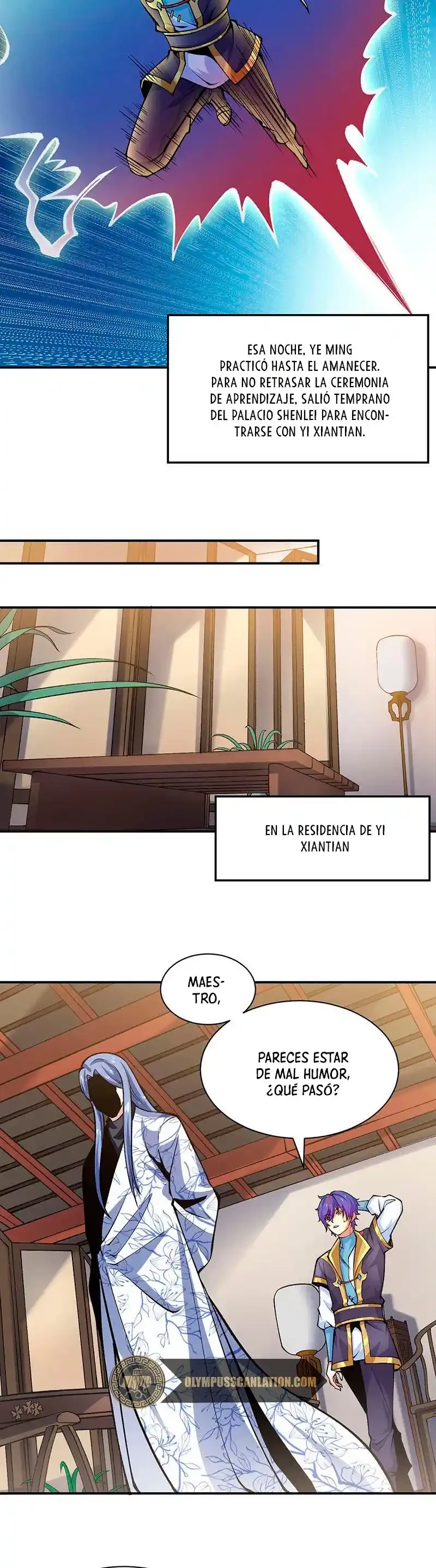 Reinado de las artes marciales capítulo 396, página 12