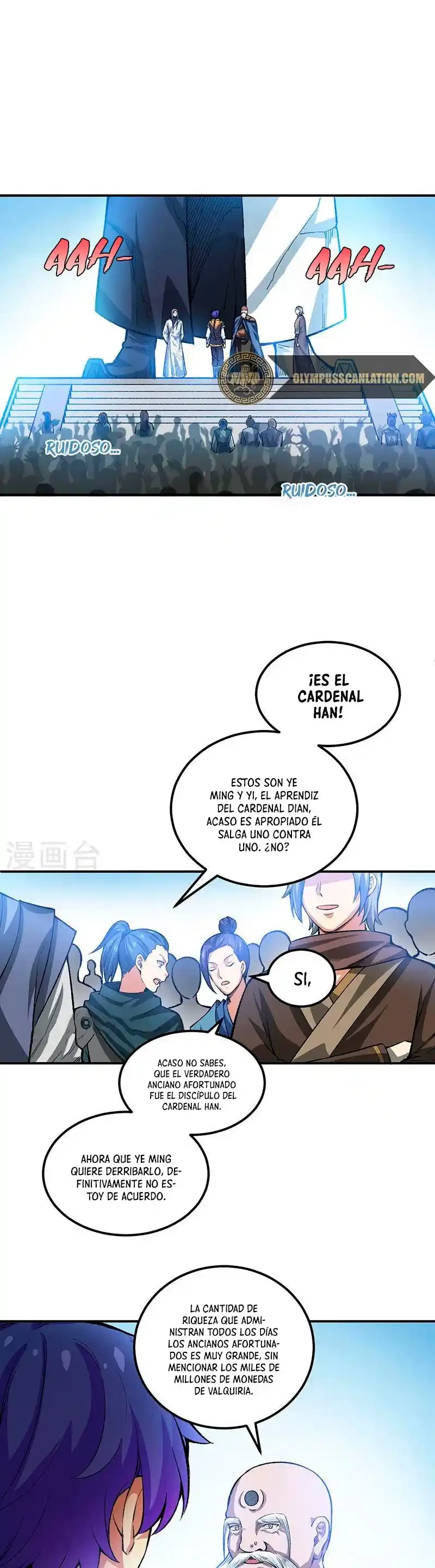 Reinado de las artes marciales capítulo 397, página 3