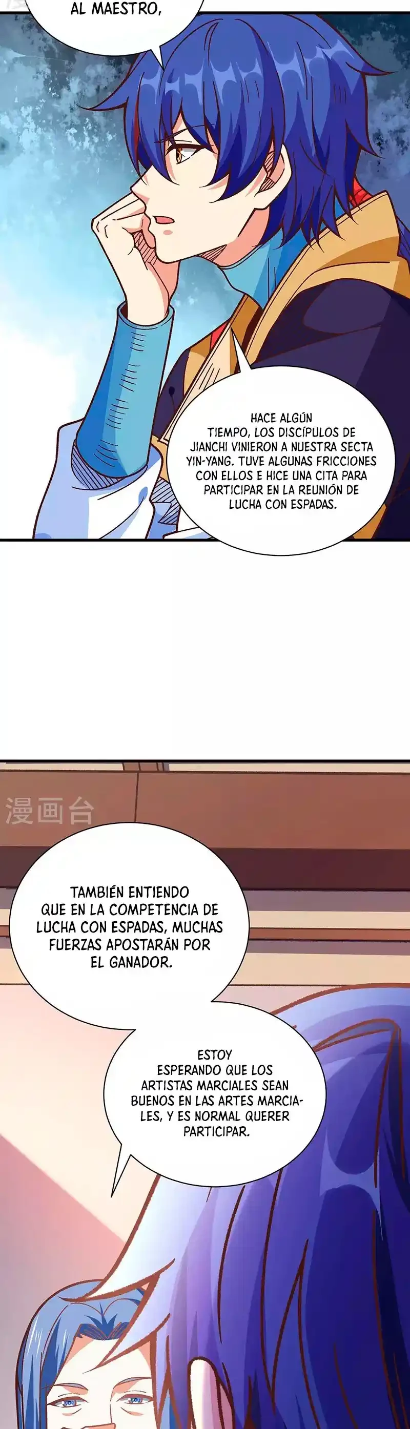 Reinado de las artes marciales capítulo 398, página 5