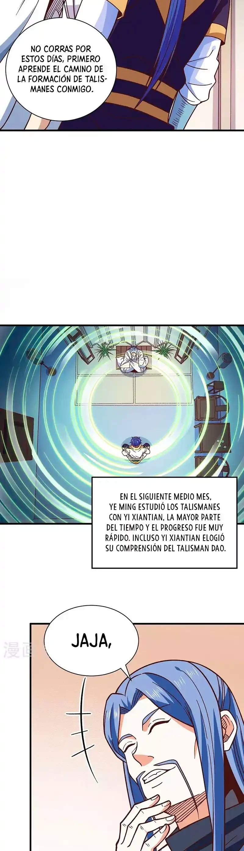 Reinado de las artes marciales capítulo 398, página 9