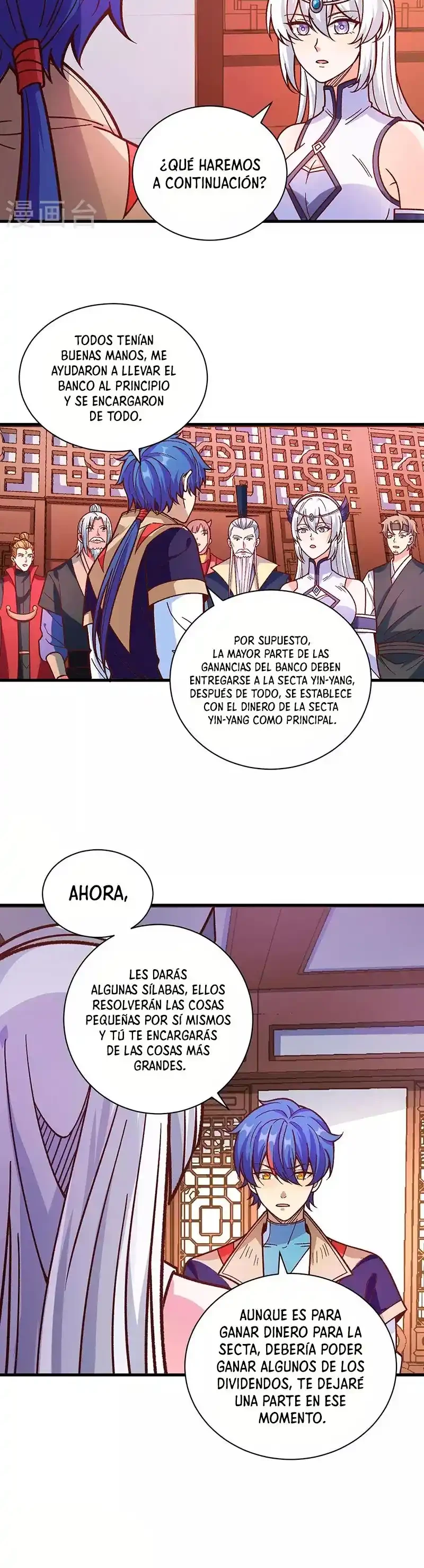 Reinado de las artes marciales capítulo 398, página 18