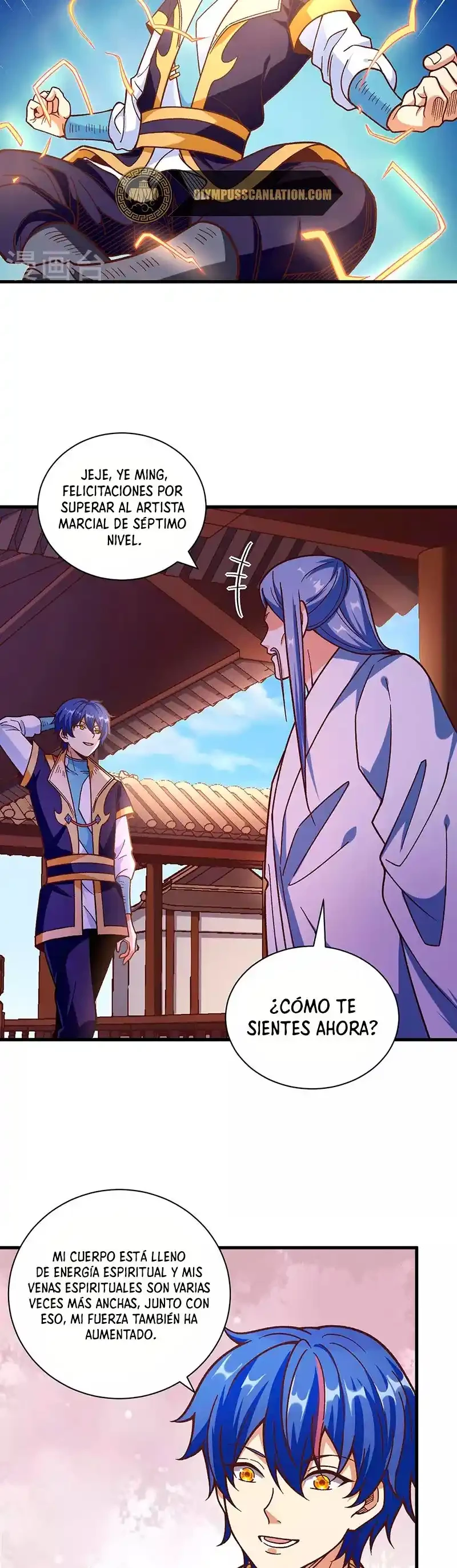 Reinado de las artes marciales capítulo 398, página 22