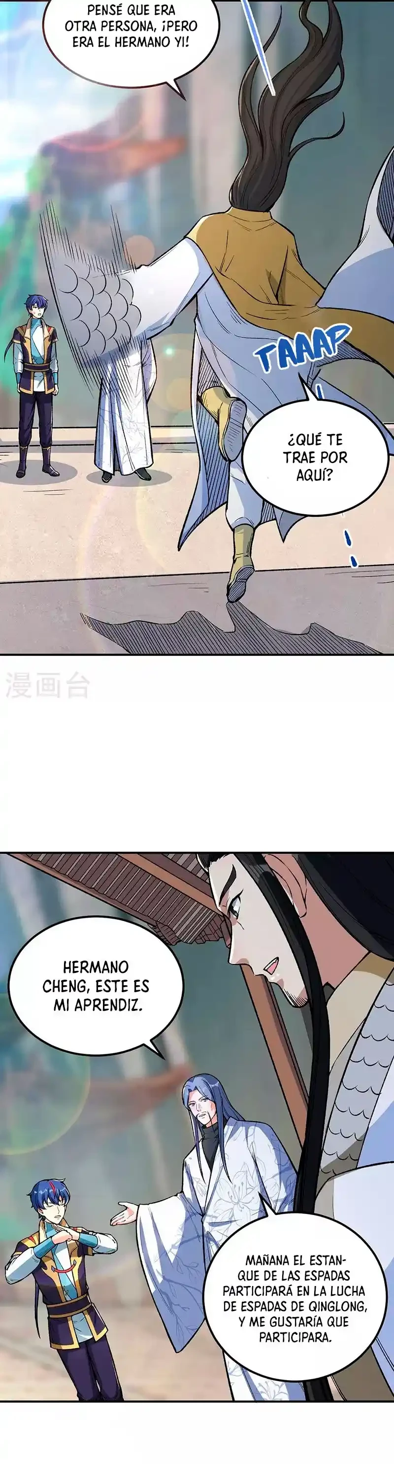 Reinado de las artes marciales capítulo 399, página 10