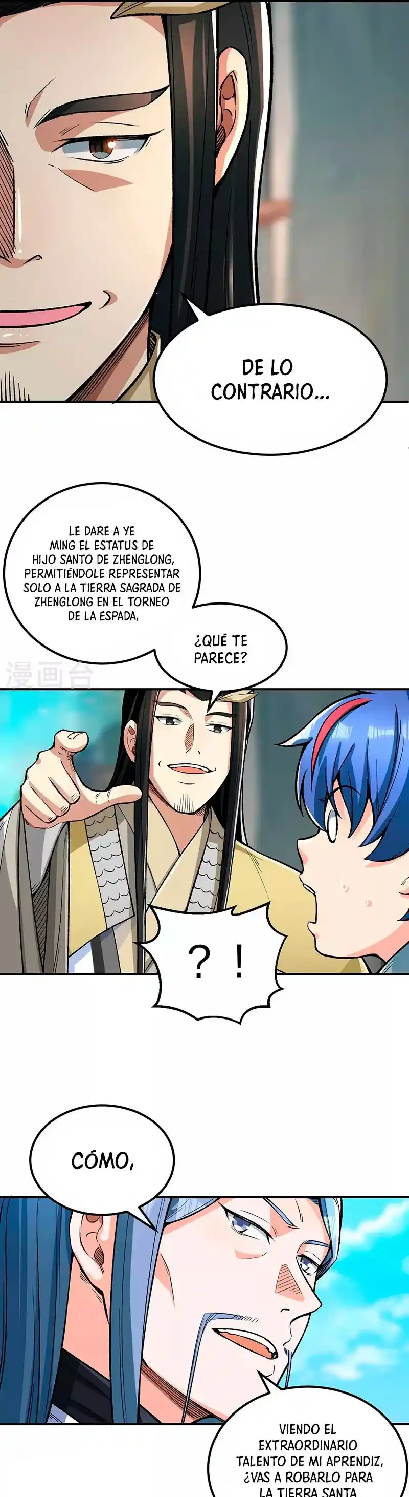Reinado de las artes marciales capítulo 399, página 14