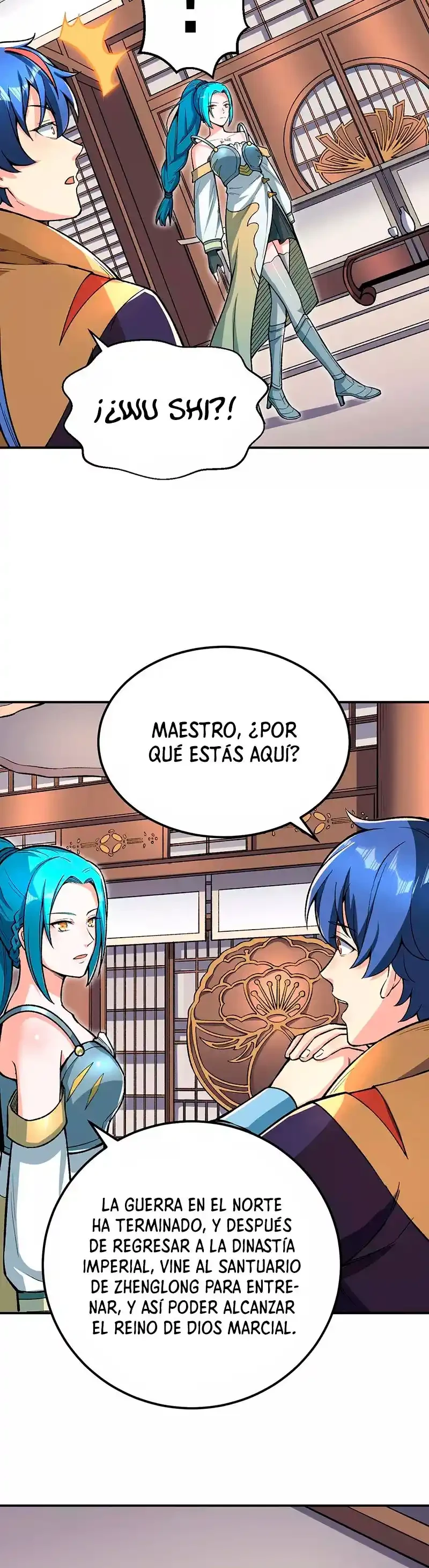 Reinado de las artes marciales capítulo 399, página 20