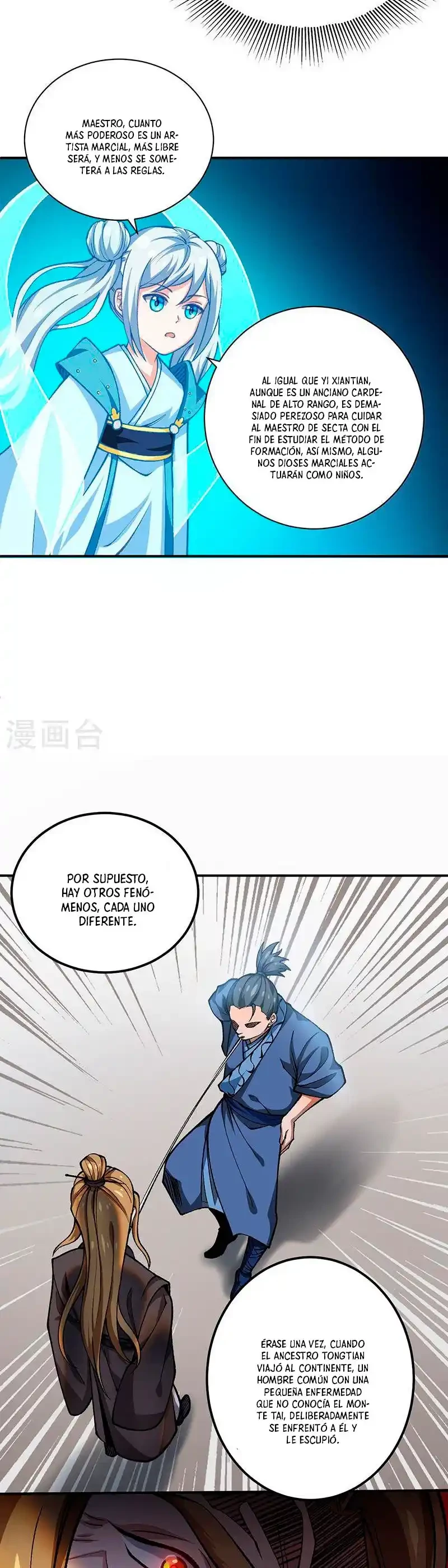 Reinado de las artes marciales capítulo 401, página 8