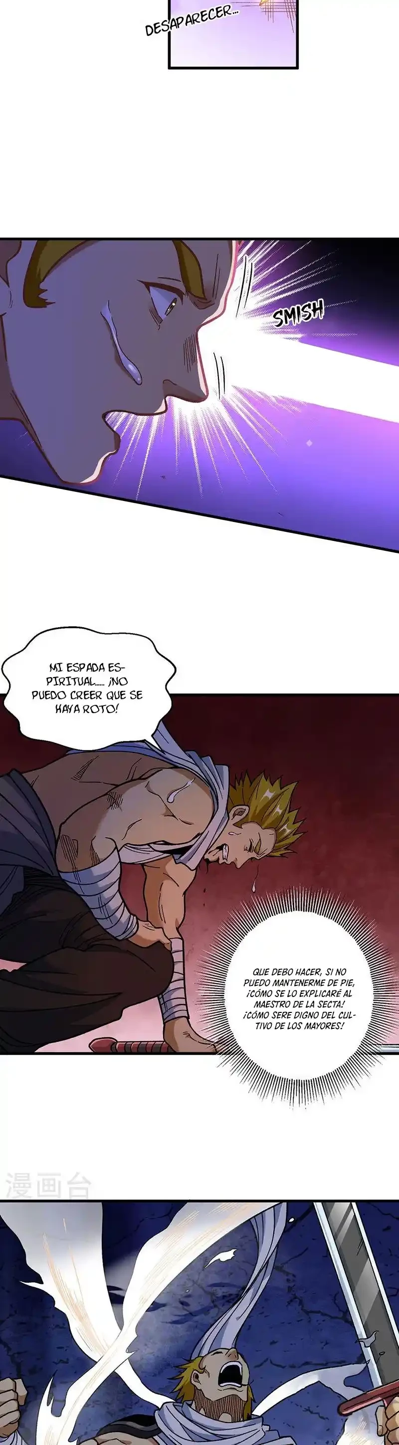 Reinado de las artes marciales capítulo 402, página 8