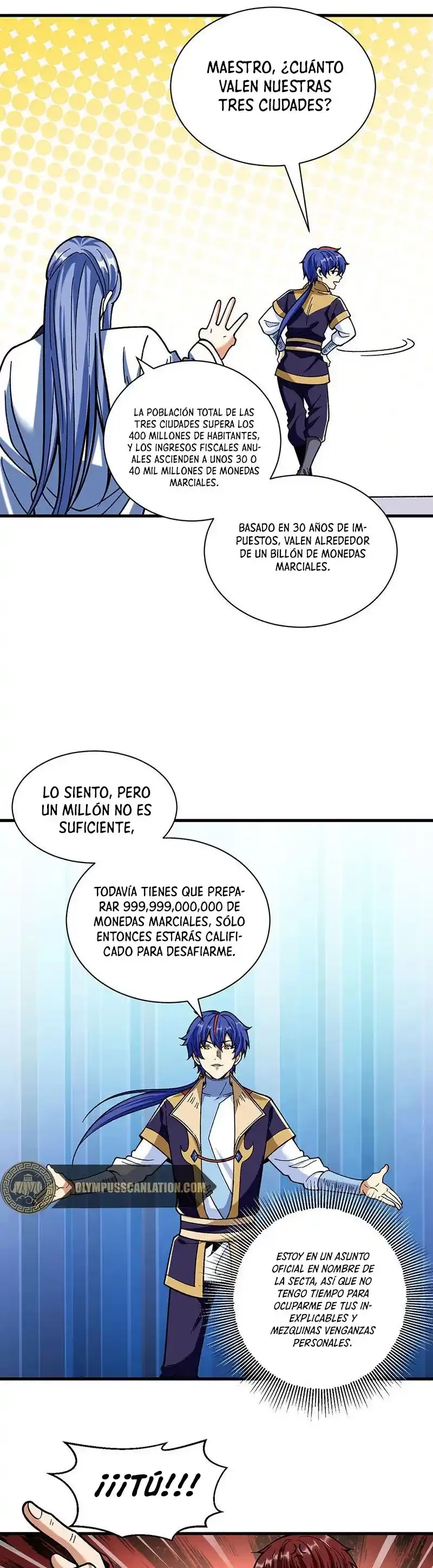 Reinado de las artes marciales capítulo 402, página 21