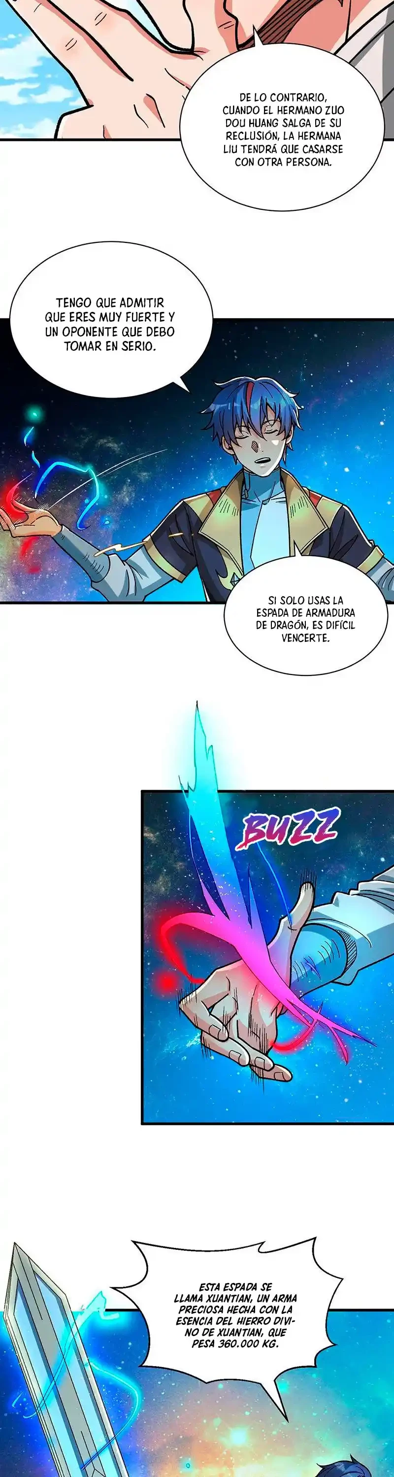 Reinado de las artes marciales capítulo 404, página 7