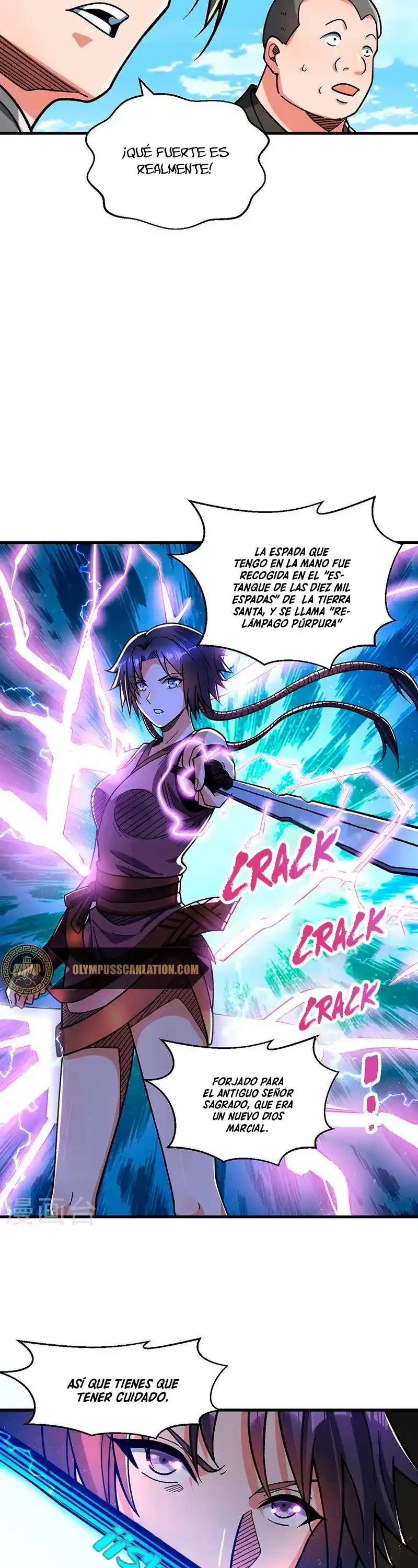 Reinado de las artes marciales capítulo 404, página 9