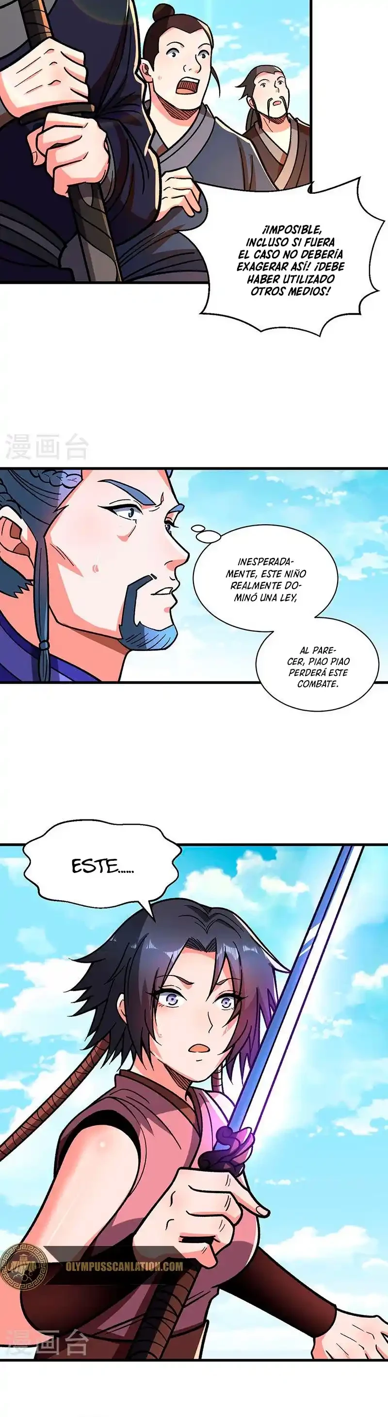 Reinado de las artes marciales capítulo 404, página 22