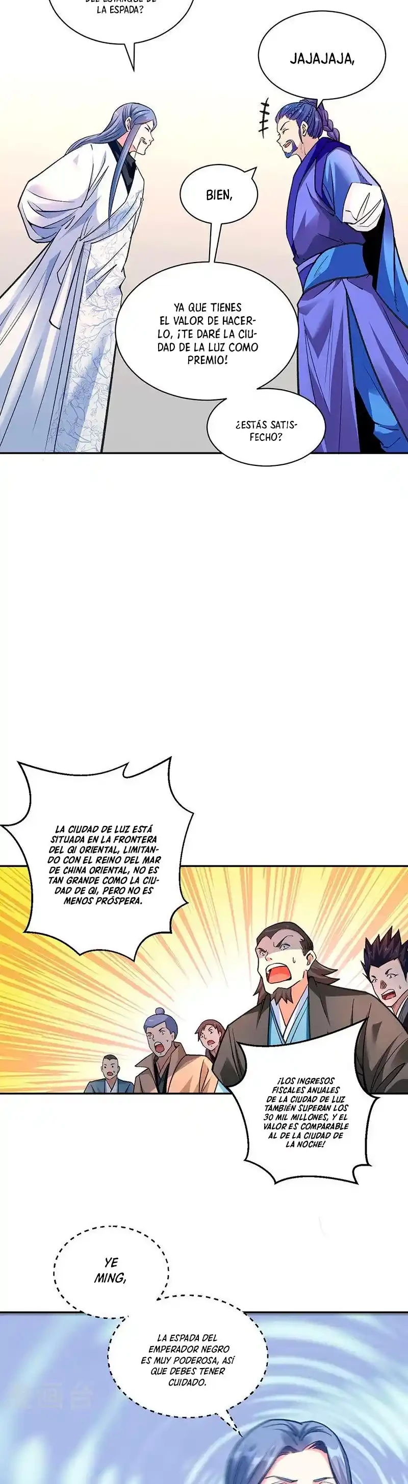 Reinado de las artes marciales capítulo 406, página 9