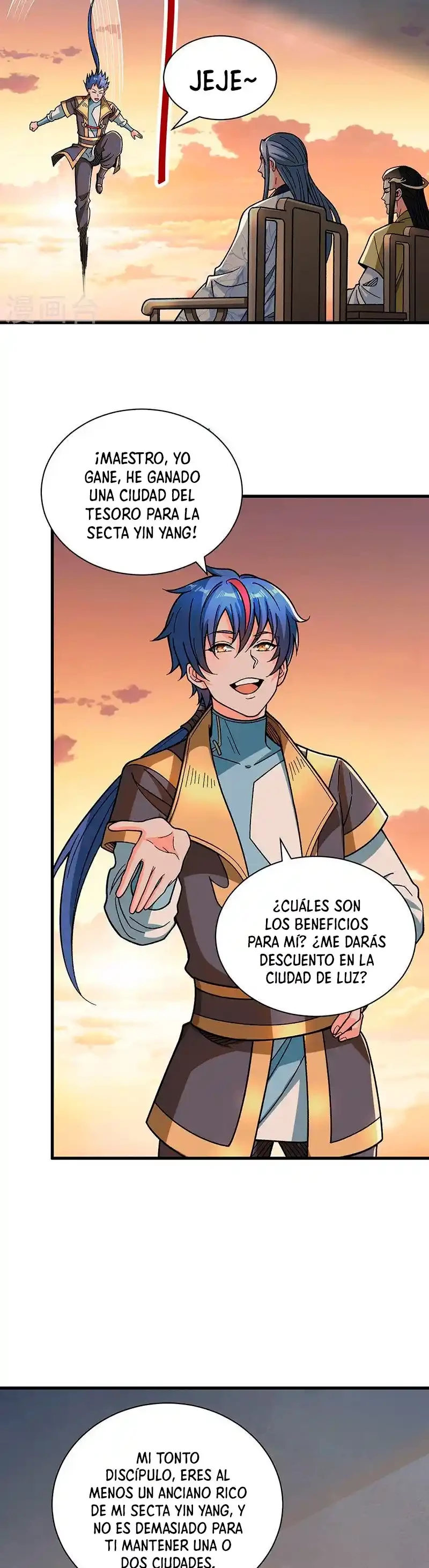 Reinado de las artes marciales capítulo 408, página 5