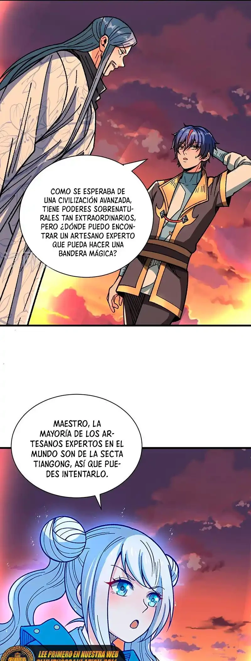 Reinado de las artes marciales capítulo 408, página 23