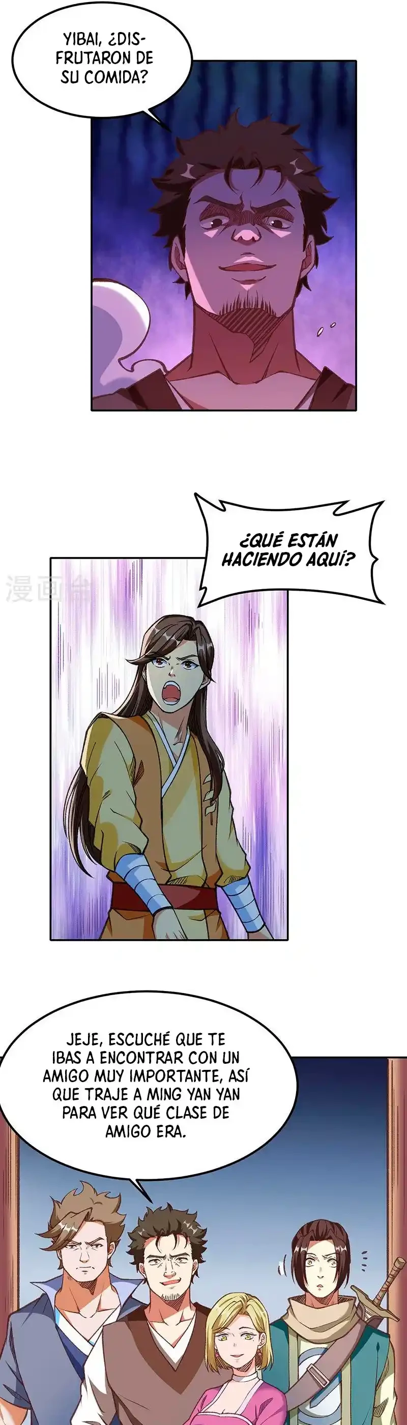 Reinado de las artes marciales capítulo 409, página 13