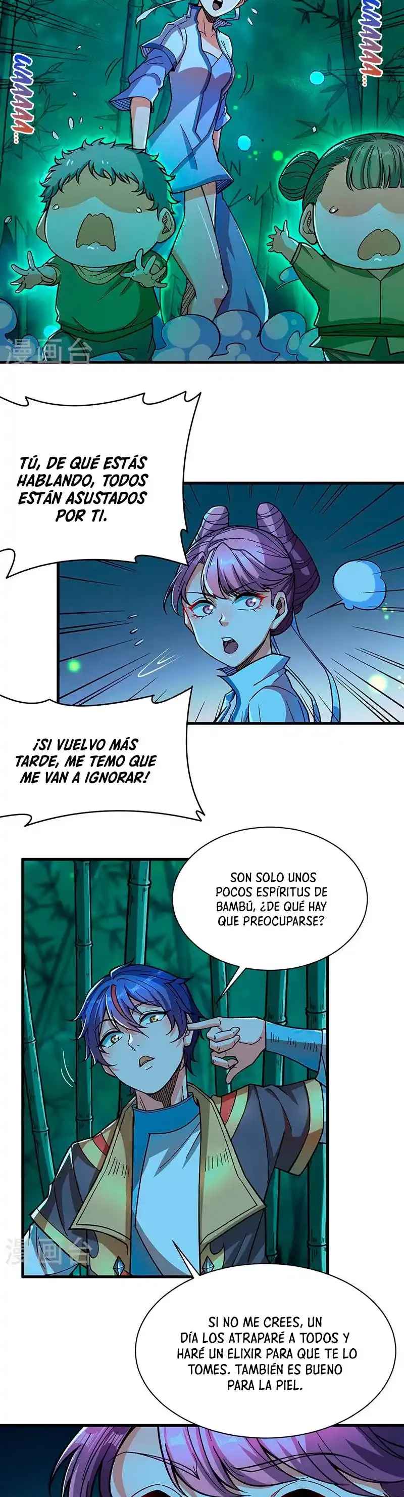 Reinado de las artes marciales capítulo 411, página 9