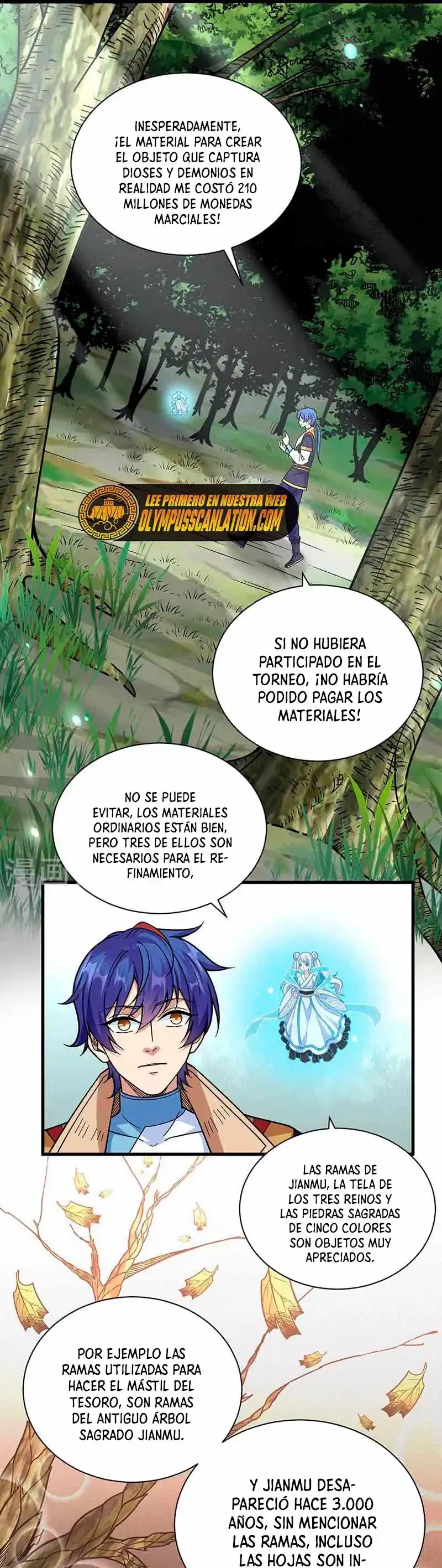 Reinado de las artes marciales capítulo 414, página 3