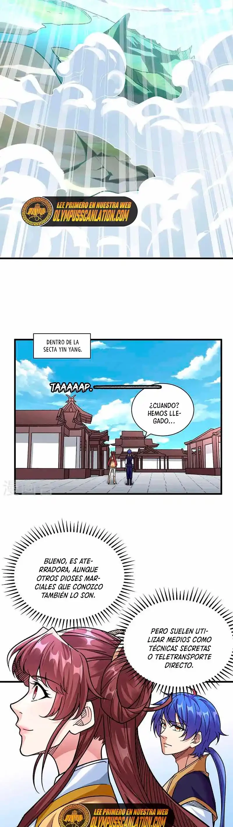 Reinado de las artes marciales capítulo 414, página 9