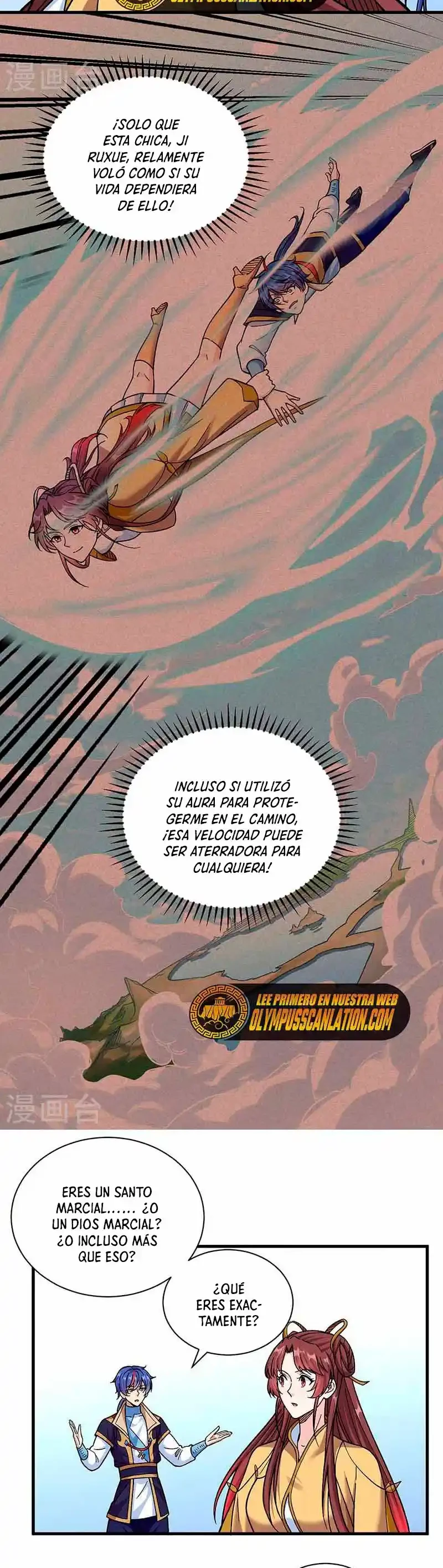 Reinado de las artes marciales capítulo 414, página 10