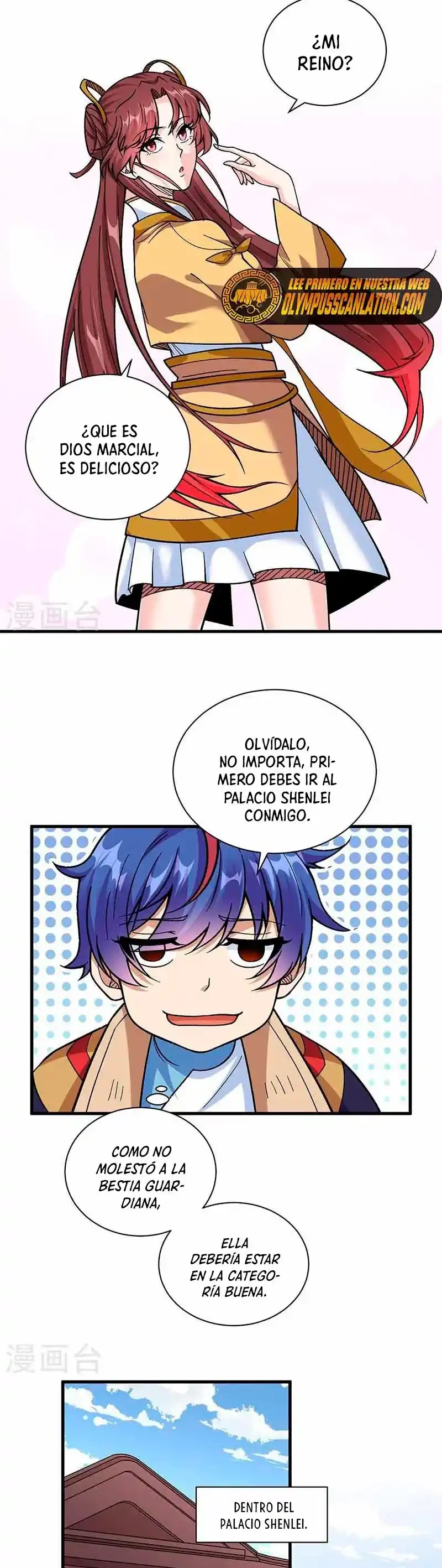 Reinado de las artes marciales capítulo 414, página 11