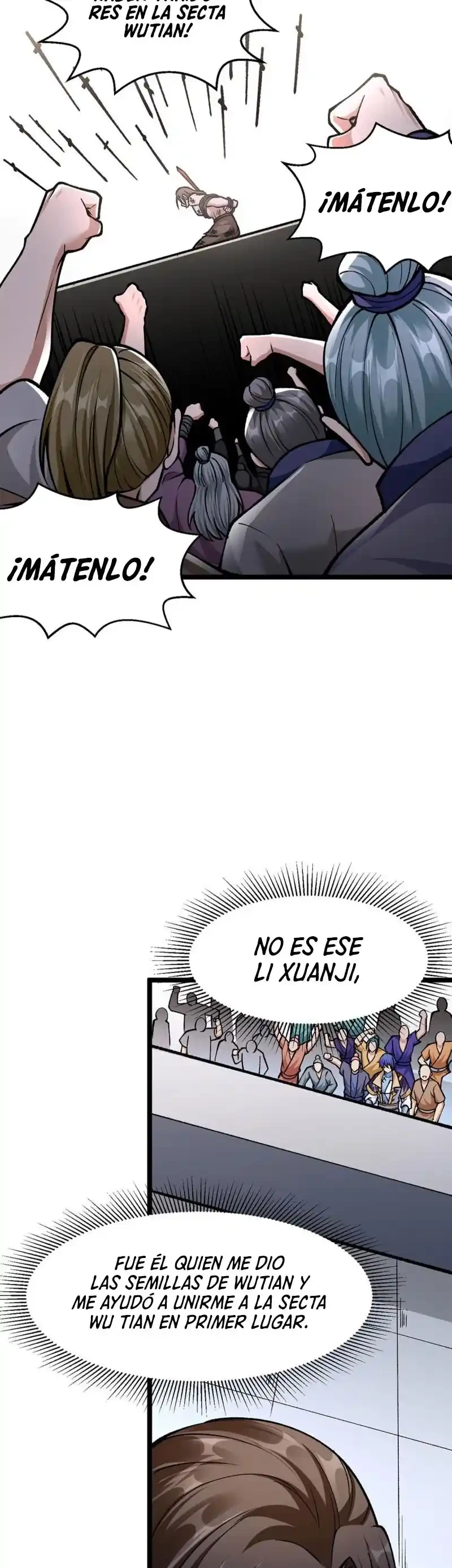 Reinado de las artes marciales capítulo 418, página 19