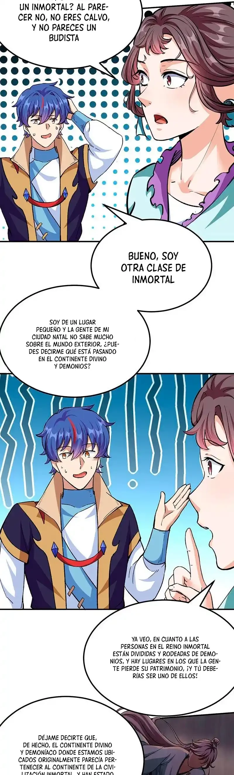 Reinado de las artes marciales capítulo 423, página 8