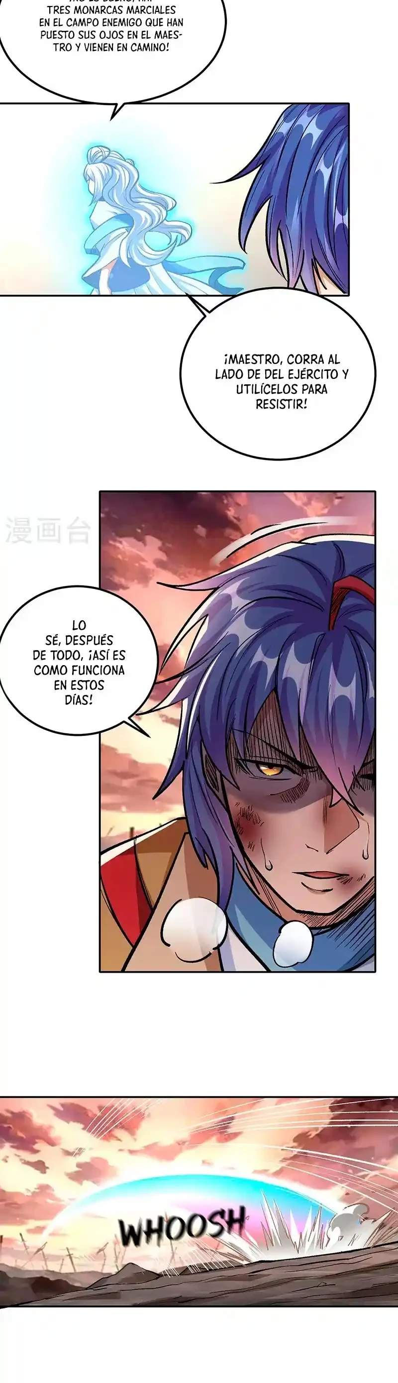 Reinado de las artes marciales capítulo 427, página 15