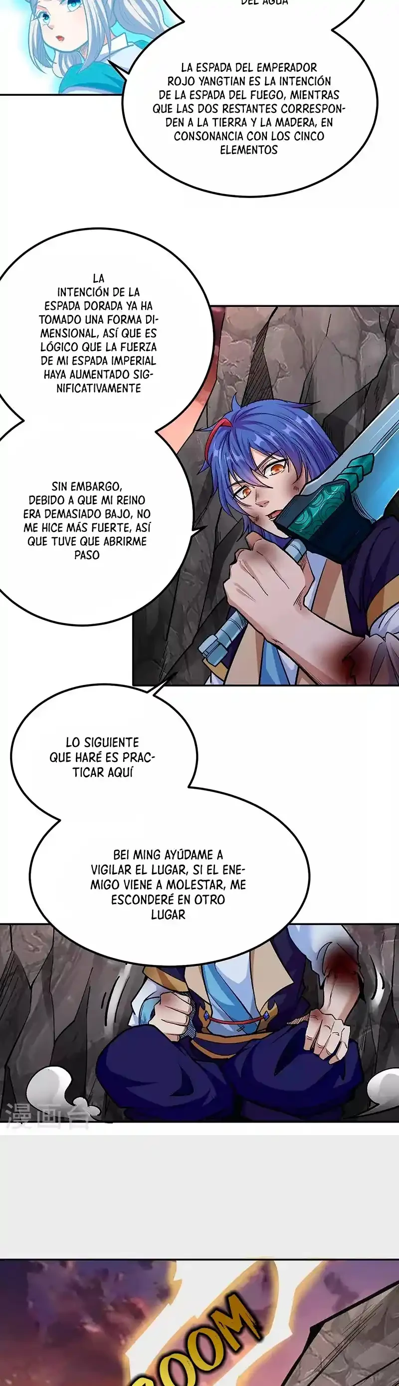 Reinado de las artes marciales capítulo 427, página 18