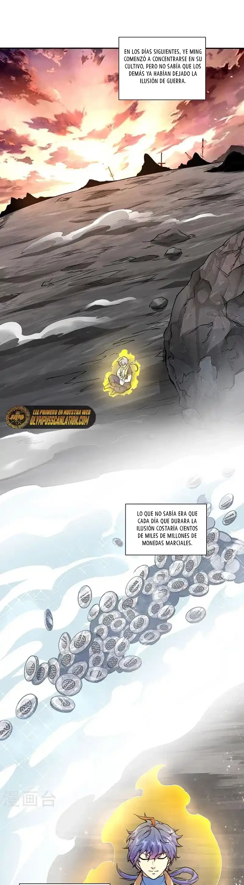 Reinado de las artes marciales capítulo 428, página 3
