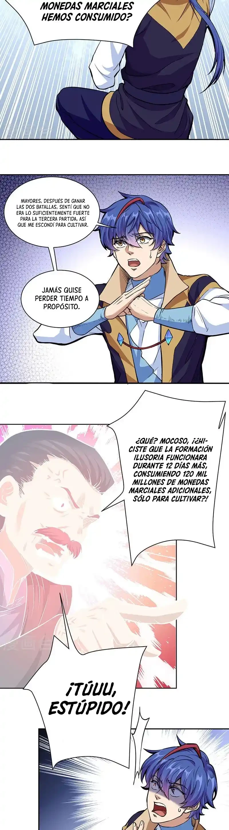 Reinado de las artes marciales capítulo 428, página 9