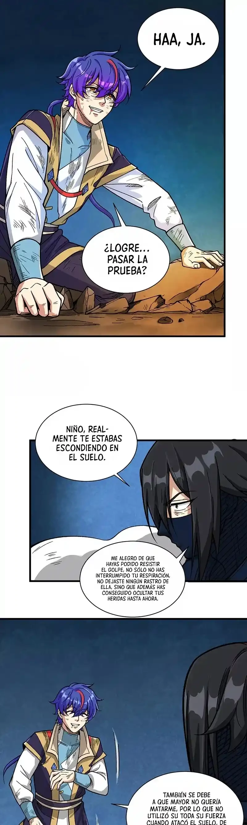 Reinado de las artes marciales capítulo 430, página 13