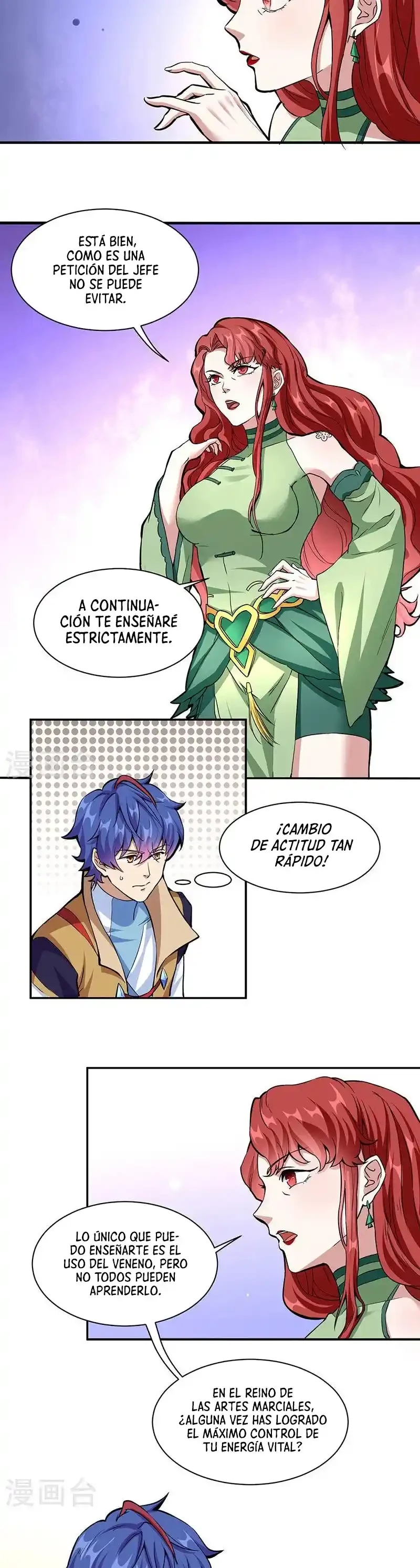Reinado de las artes marciales capítulo 432, página 7