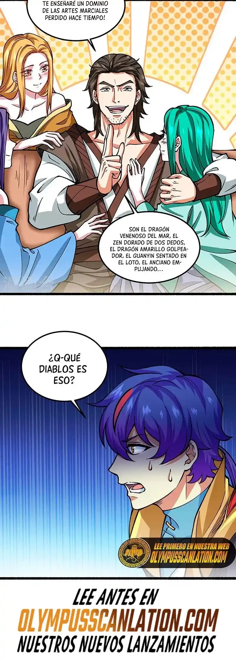 Reinado de las artes marciales capítulo 433, página 8