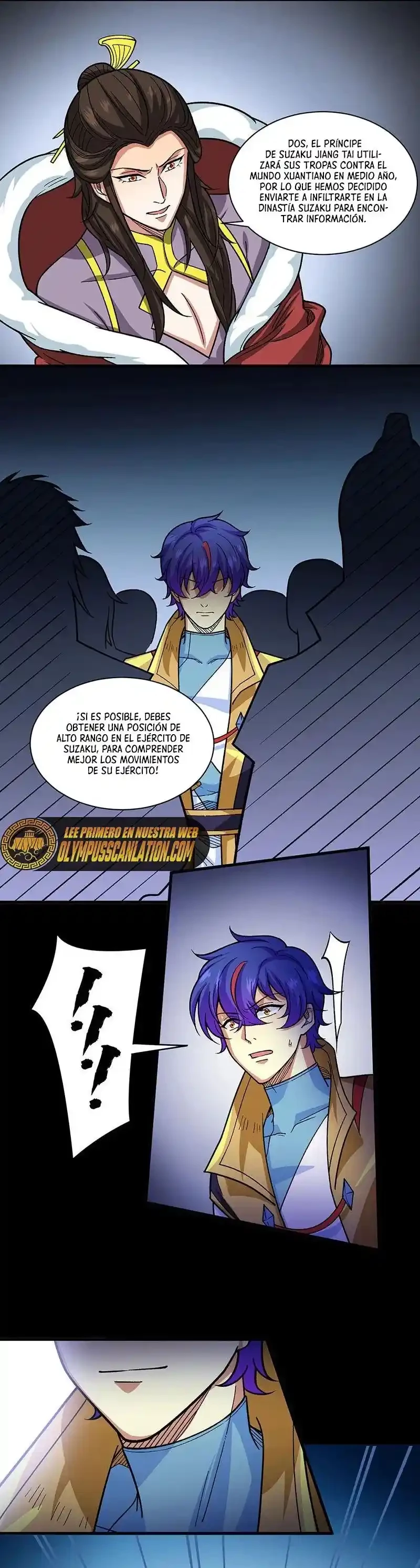 Reinado de las artes marciales capítulo 434, página 13