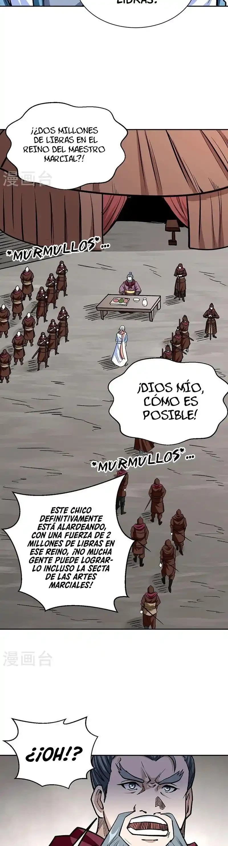 Reinado de las artes marciales capítulo 440, página 8