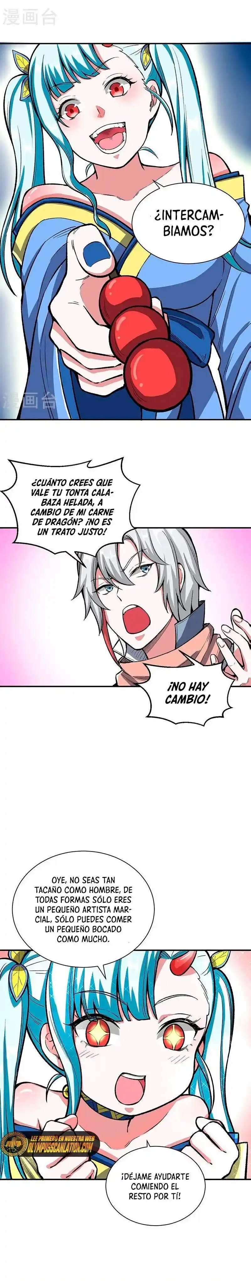 Reinado de las artes marciales capítulo 442, página 14