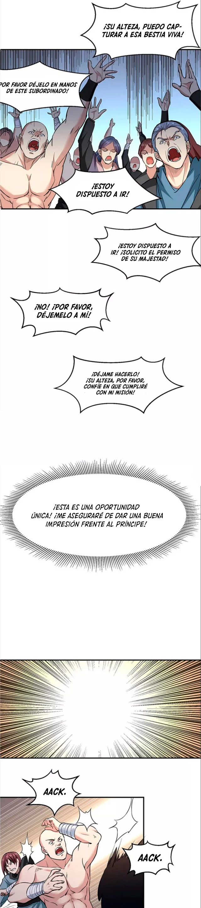 Reinado de las artes marciales capítulo 445, página 8