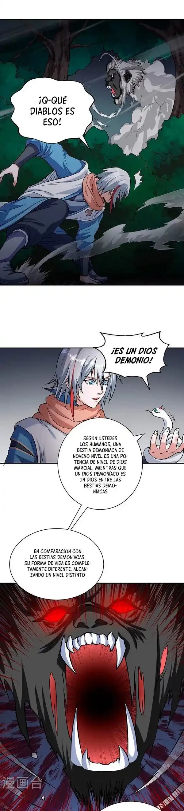 Reinado de las artes marciales capítulo 447, página 12