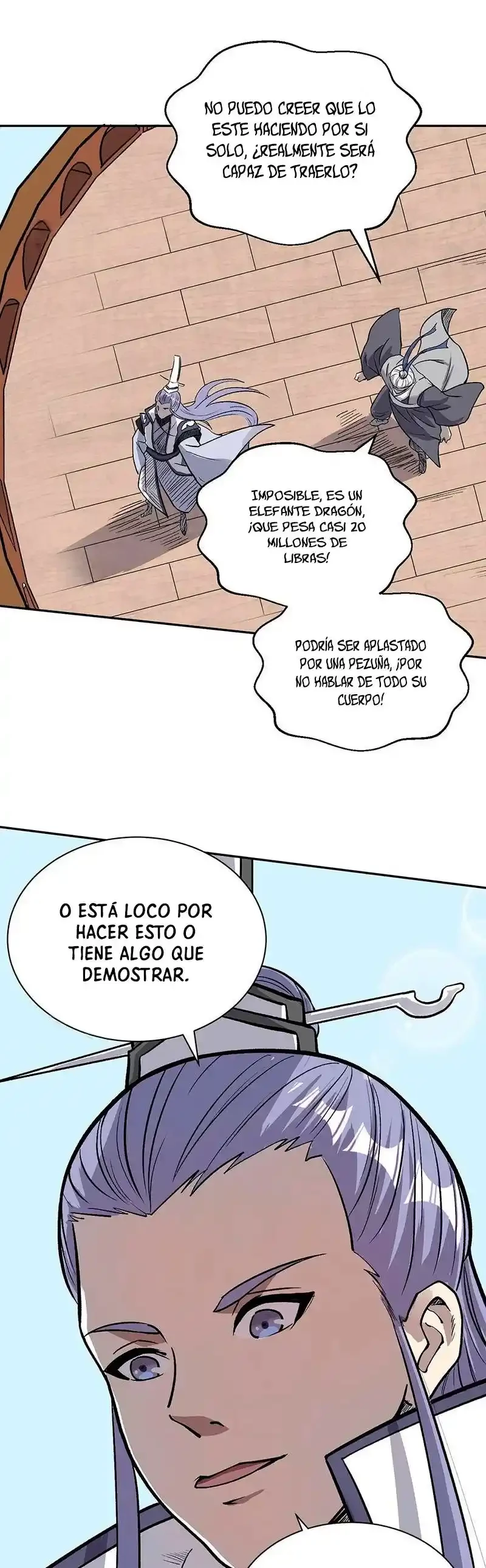 Reinado de las artes marciales capítulo 449, página 4